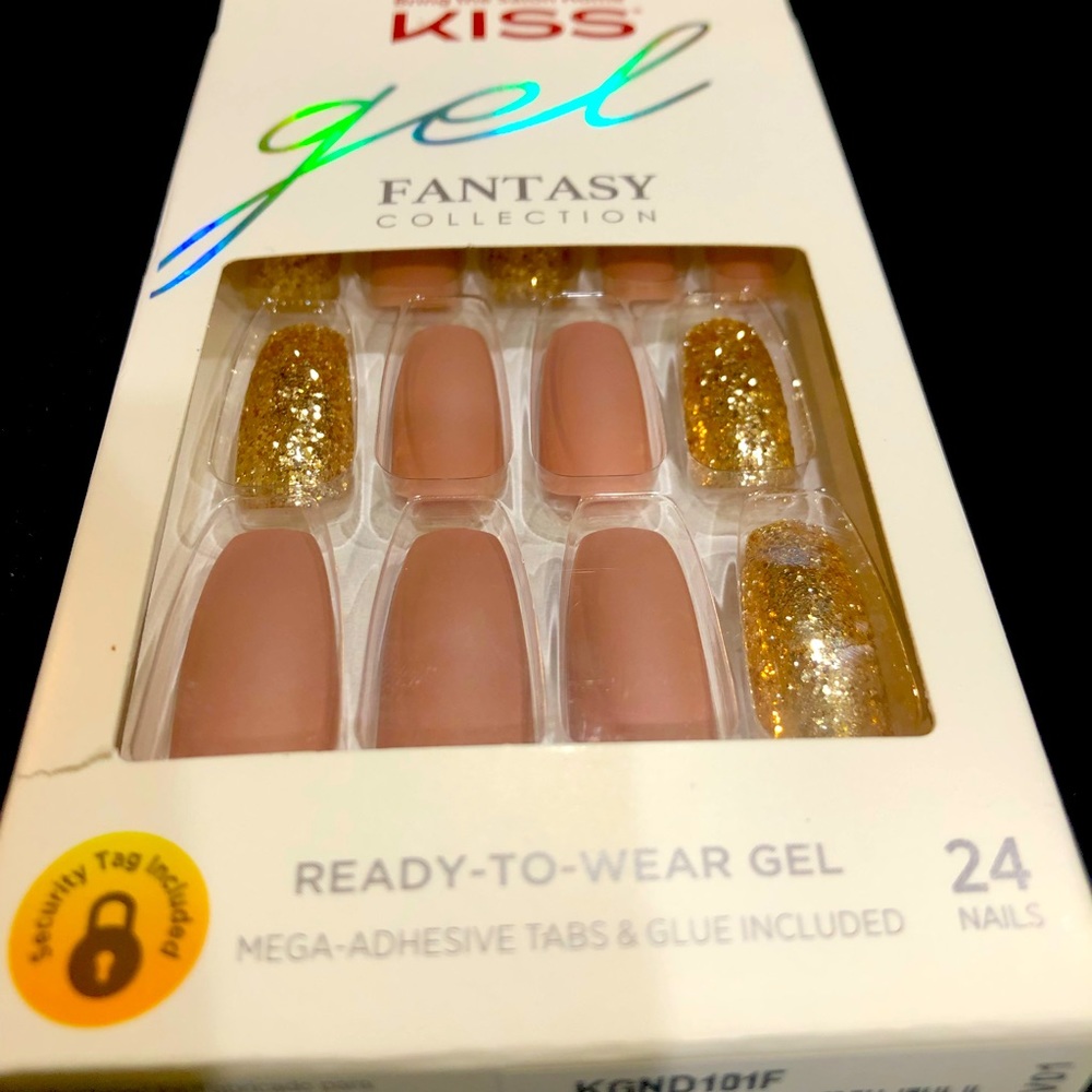 Nails: Kiss Press On Gel Fantasy Collection Nails